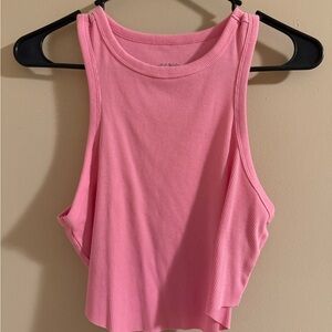 Wild Fable Pink Crop Tank Top